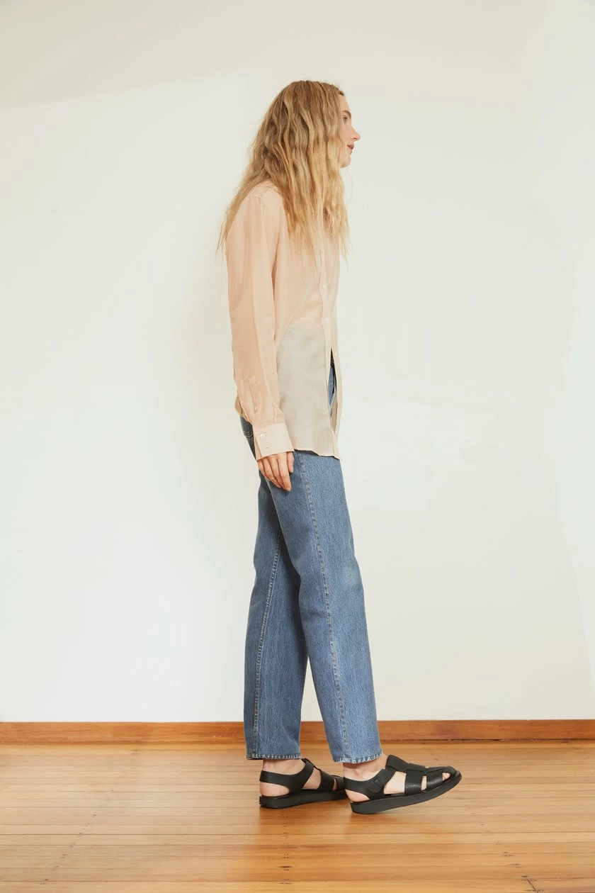 Mahsa | Gentleman Classic Shirt - Blush - Image 3