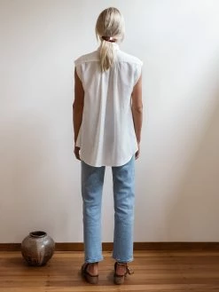 Mahsa | Short Bow Blouse - Silk Dot Ivory 5 Mahsa | Short Bow Blouse - Silk Dot Ivory -ZIMMERMANN Sales Store Mahsa ShortBowBlouse SilkDot Ivory Back 840x.progressive 1065f66a 387d 42b5 a8fd cf5ff1117d5a