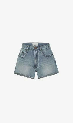 One Teaspoon | Mid Waist Trucker Short - Hendrixe