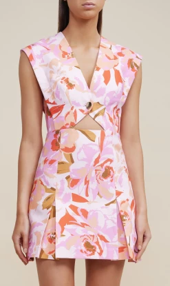 ACLER | Quincy Dress - Peony Harvest