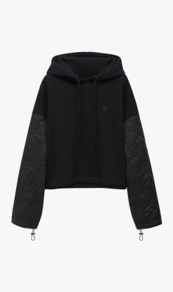 Anine Bing | Ardon Hoodie Monogram - Black