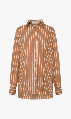 Faithfull The Brand | Daija Shirt - Adia Stripe