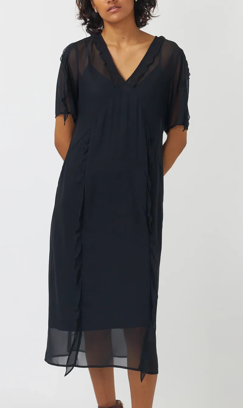 Kate Sylvester | Isadora Dress - Black 1 Kate Sylvester | Isadora Dress - Black