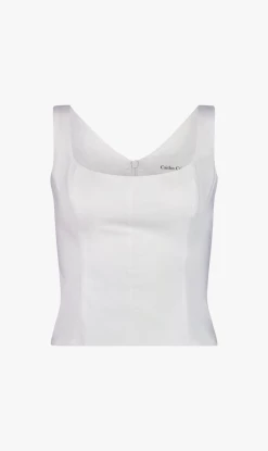 Caitlin Crisp | Daisy Bodice - White