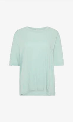 Bassike | Slouch Boyfriend T.Shirt - Seafoam