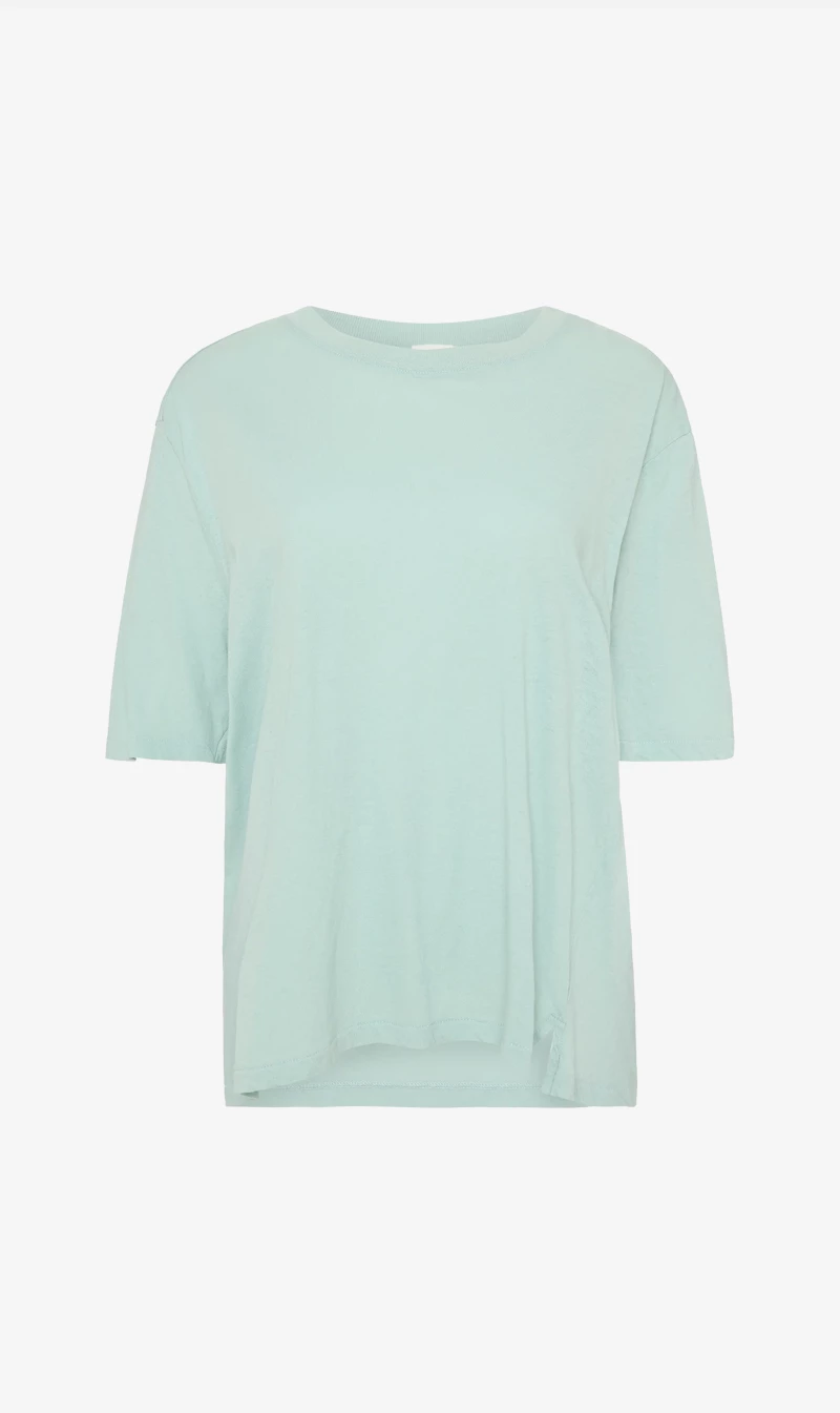 Bassike | Slouch Boyfriend T.Shirt - Seafoam
