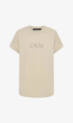 Camilla And Marc | Huntington C&M Tee - Light Stone