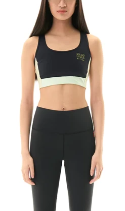 P.E NATION | Initialise Sports Bra - Black