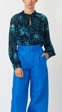 Kate Sylvester | Cordelia Blouse - Water