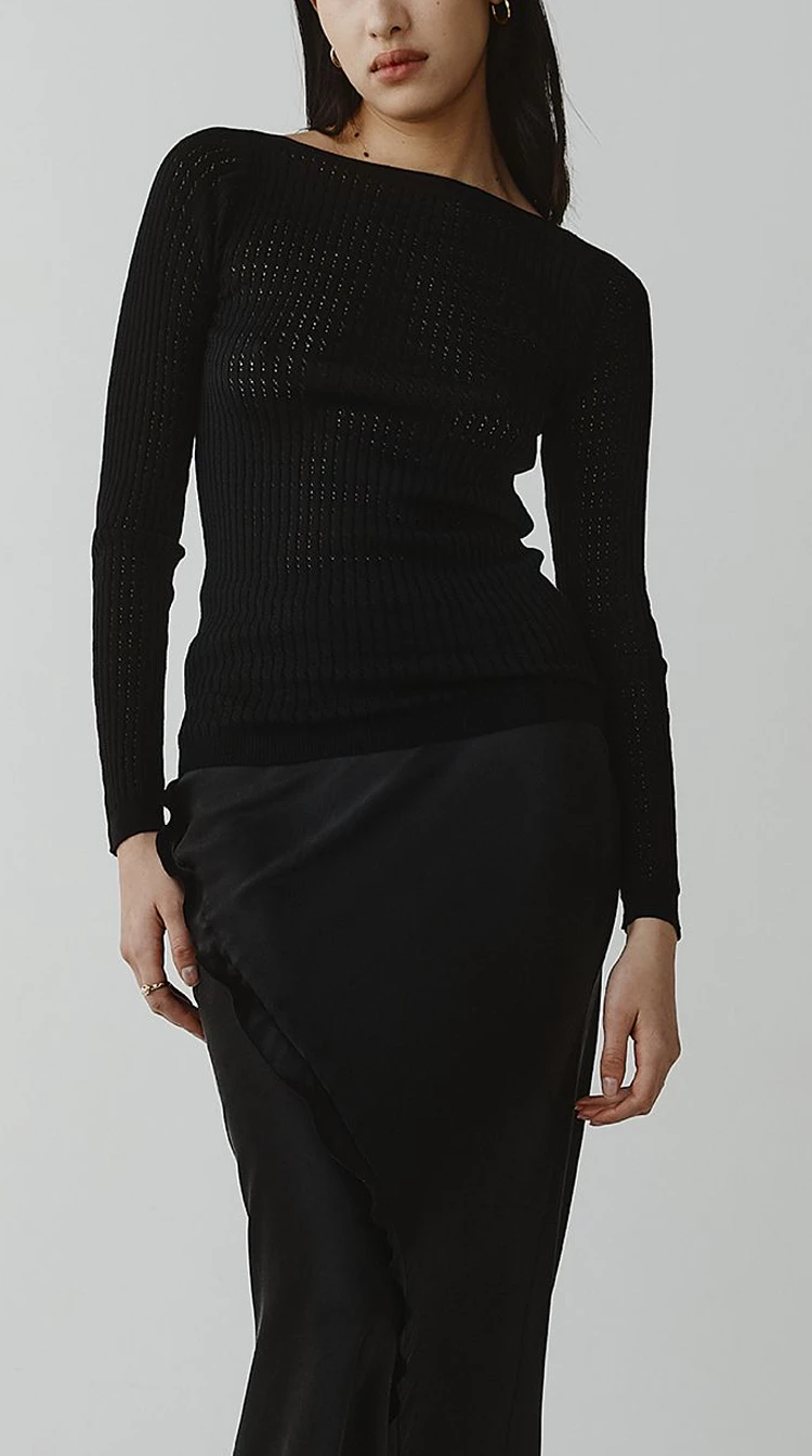 Marle | Leila Top - Black 1 Marle | Leila Top - Black