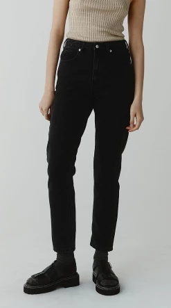 Marle | Straight Leg Jean - Black