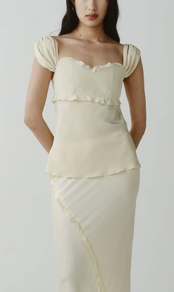 Marle | Celano Top - Limoncello