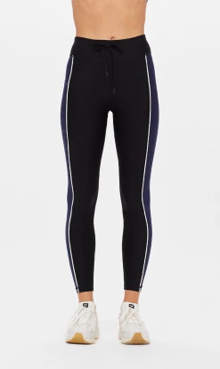 The Upside | Brooklyn Midi Pant With Pocket - Black