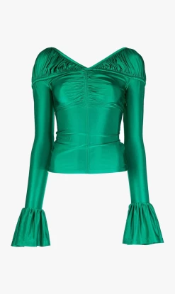 Paco Rabanne | Long Sleeve Top - Emerald