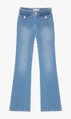 Vanessa Bruno | Nano Jean's Flare - Indigo Clair