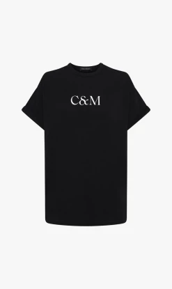 Camilla And Marc | Huntington C&M Tee - Black / White