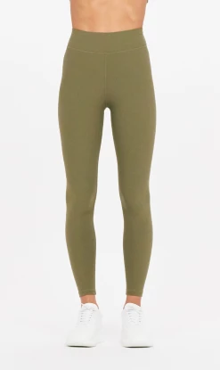 The Upside | Peached 25in Midi Pant - Olive