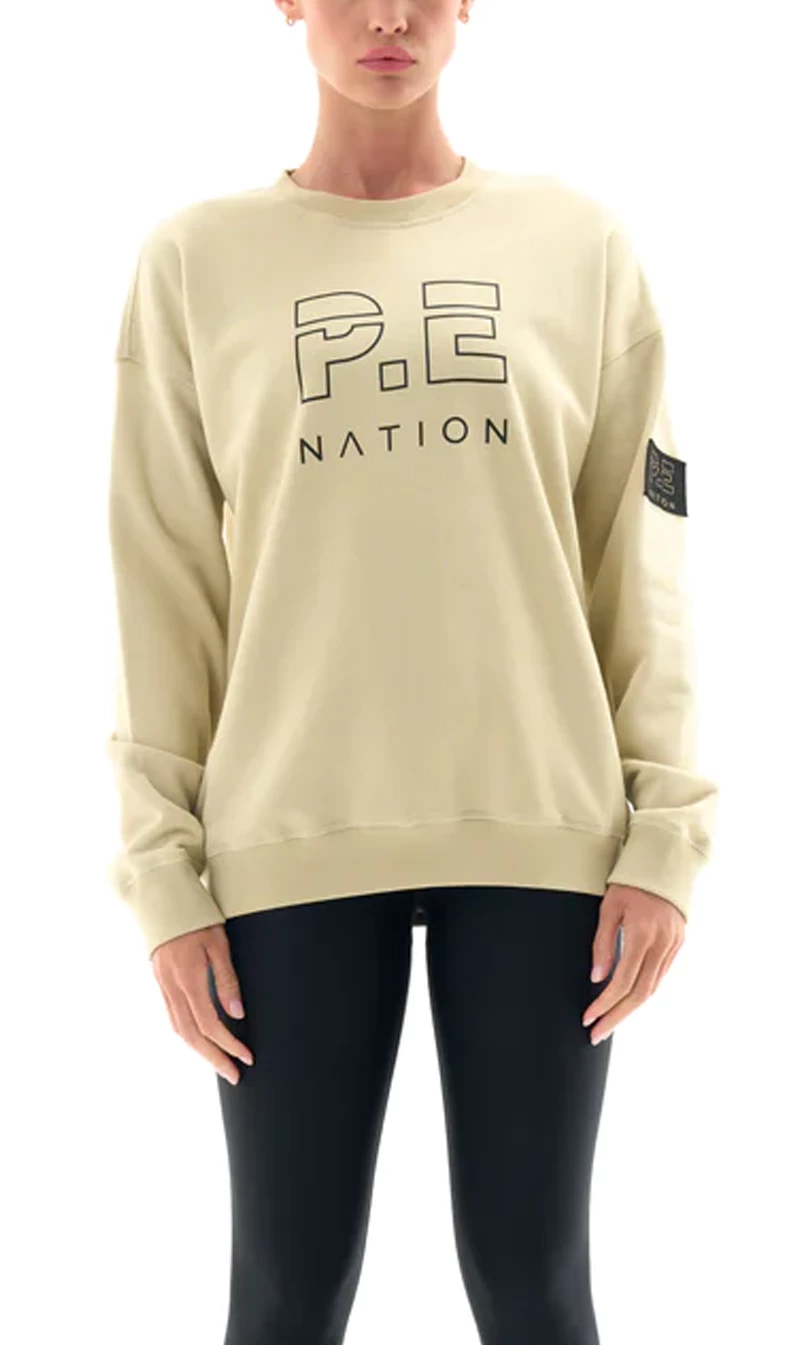 P.E NATION | Heads Up Sweat - Gravel