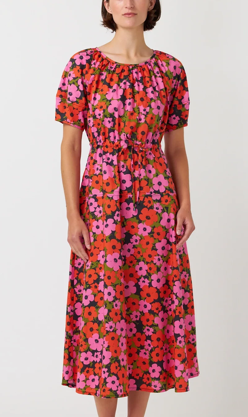 Kate Sylvester | Pop Dress - Pink Orange