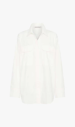 CAMILLA AND MARC | Hazel Oversized Shirt - White