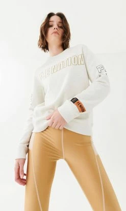 P.E Nation | Outrun Sweat - Grey Marl