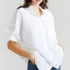 Laing | Oversized Boyfriend Shirt - White