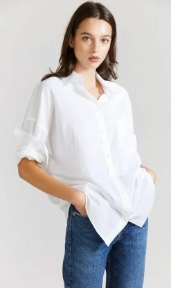 Laing | Oversized Boyfriend Shirt - White