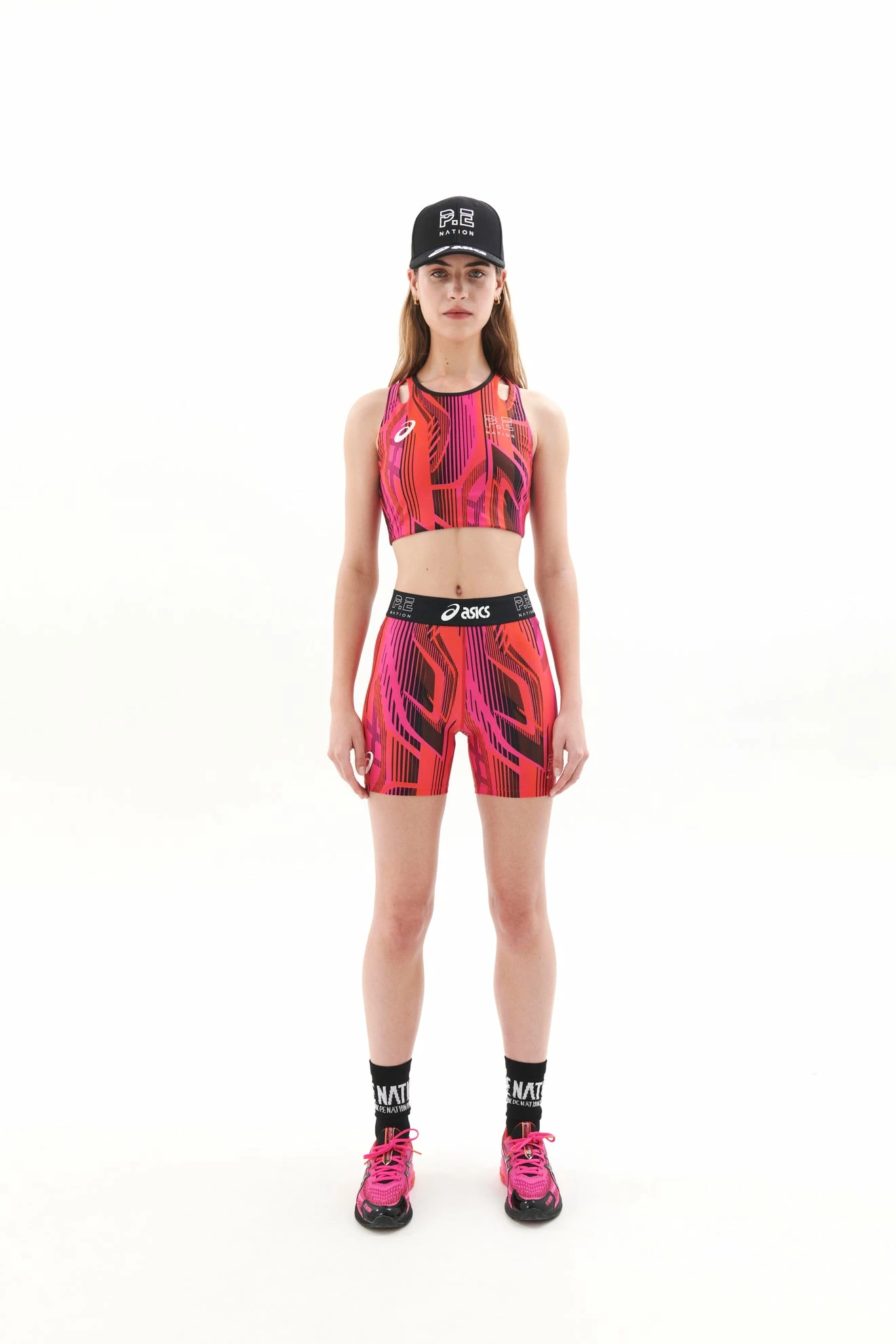 P.E Nation | P.E Nation X Asics Persistance Sports Bra - Asics Print 3 P.E Nation | P.E Nation X Asics Persistance Sports Bra - Asics Print - Image 3