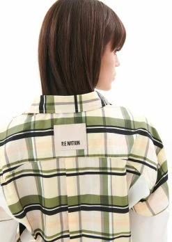 P.E Nation | Dedication Shirt - Check Print -ZIMMERMANN Sales Store PENATION DAY03 Q4ECOM22 01 SAMMY S33 043 800x e7f15f07 ff3e 47e7 a03a 645b9b0f7ef7