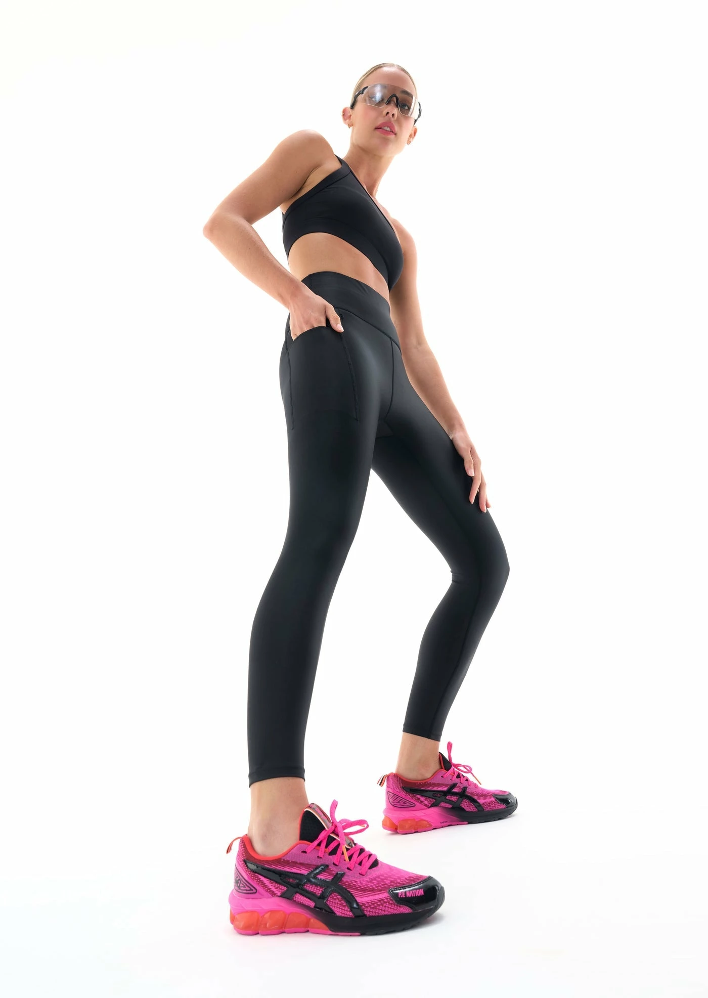 P.E NATION | Title Game Legging - Black - Image 2