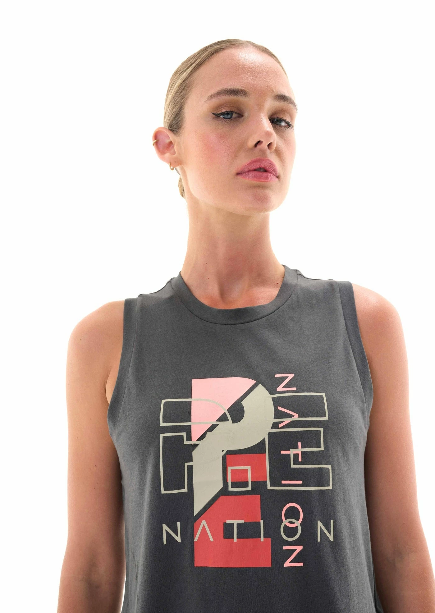 P.E NATION | Heritage Tank - Dark Shadow - Image 5