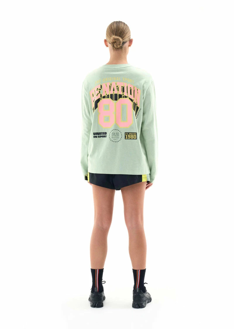 P.E NATION | Defending Zone Ls Tee - Bok Choy - Image 6