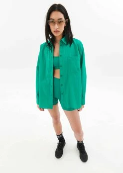 P.E Nation | Interval Shirt - Golf Green 12 P.E Nation | Interval Shirt - Golf Green -ZIMMERMANN Sales Store PENATION Q4ECOM22 01 MALI S18 002 800x 17505d8f d5fa 4881 9c44 e7a754e0229b