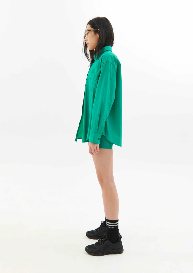 P.E Nation | Interval Shirt - Golf Green 4 P.E Nation | Interval Shirt - Golf Green - Image 4