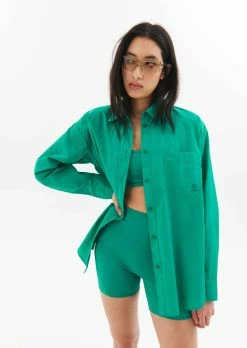 P.E Nation | Interval Shirt - Golf Green 14 P.E Nation | Interval Shirt - Golf Green -ZIMMERMANN Sales Store PENATION Q4ECOM22 01 MALI S18 035 800x 0937922d 9bba 43ff a053 01b15b443fc4