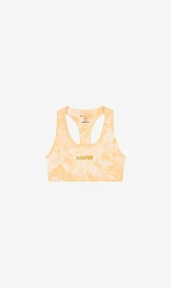 P.E Nation | React Sports Bra - Golden Sand