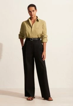 Matteau | Relaxed Shirt - Cardamom -ZIMMERMANN Sales Store S32 Relaxed Shirt Summer Chino Cardamon 22251 Matteau D3 1805