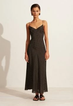Matteau | Low Back Slip Dress - Polka 9 Matteau | Low Back Slip Dress - Polka -ZIMMERMANN Sales Store S6 LOW BACK SLIP DRESS POLKA DOT 22526 Matteau D1 0212