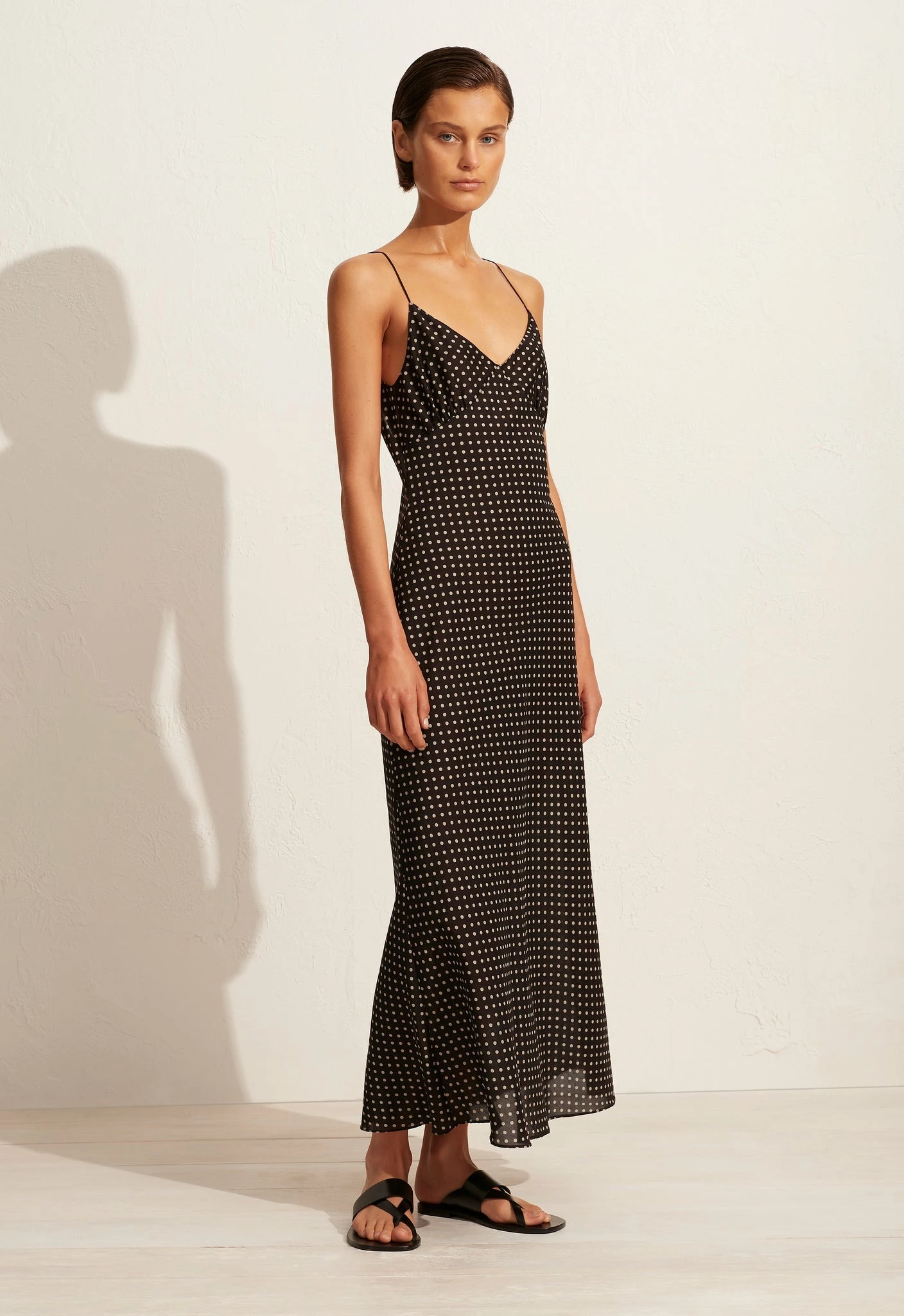 Matteau | Low Back Slip Dress - Polka 3 Matteau | Low Back Slip Dress - Polka - Image 3