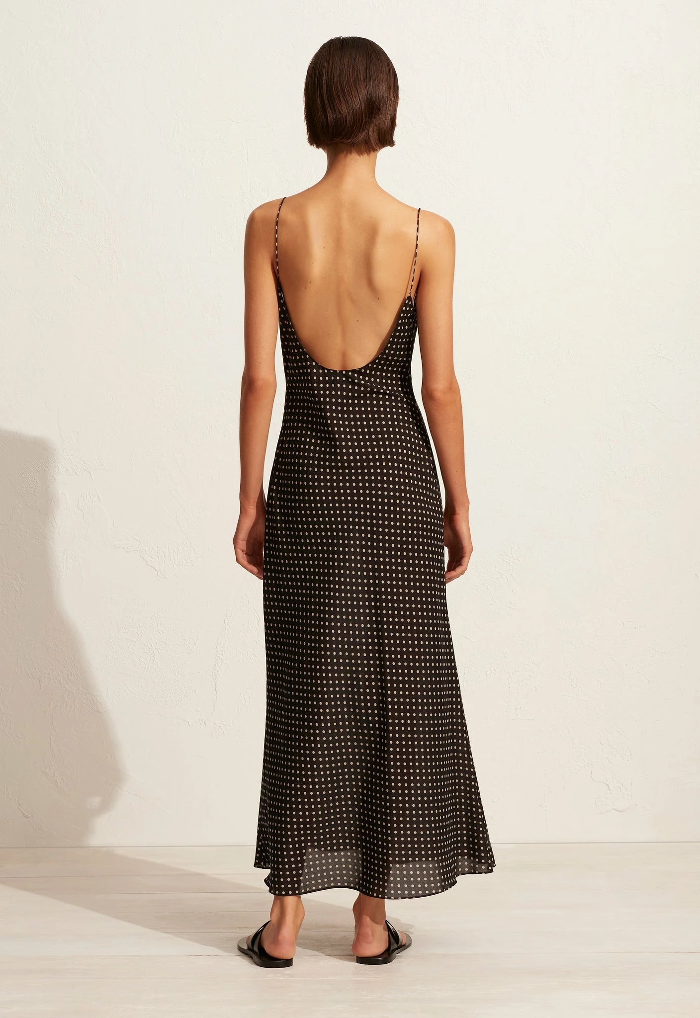Matteau | Low Back Slip Dress - Polka 2 Matteau | Low Back Slip Dress - Polka - Image 2