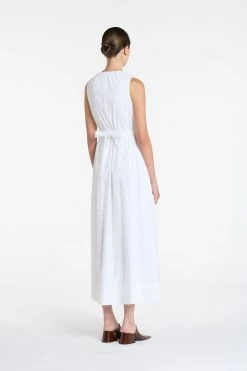 SIR THE LABEL | Dion Gathered Dress - Blanc 5 SIR THE LABEL | Dion Gathered Dress - Blanc -ZIMMERMANN Sales Store SIR422 1148 DionGatheredDress BLANC 2 1440x 650c1738 b351 451b 9cab 80a50db9c950