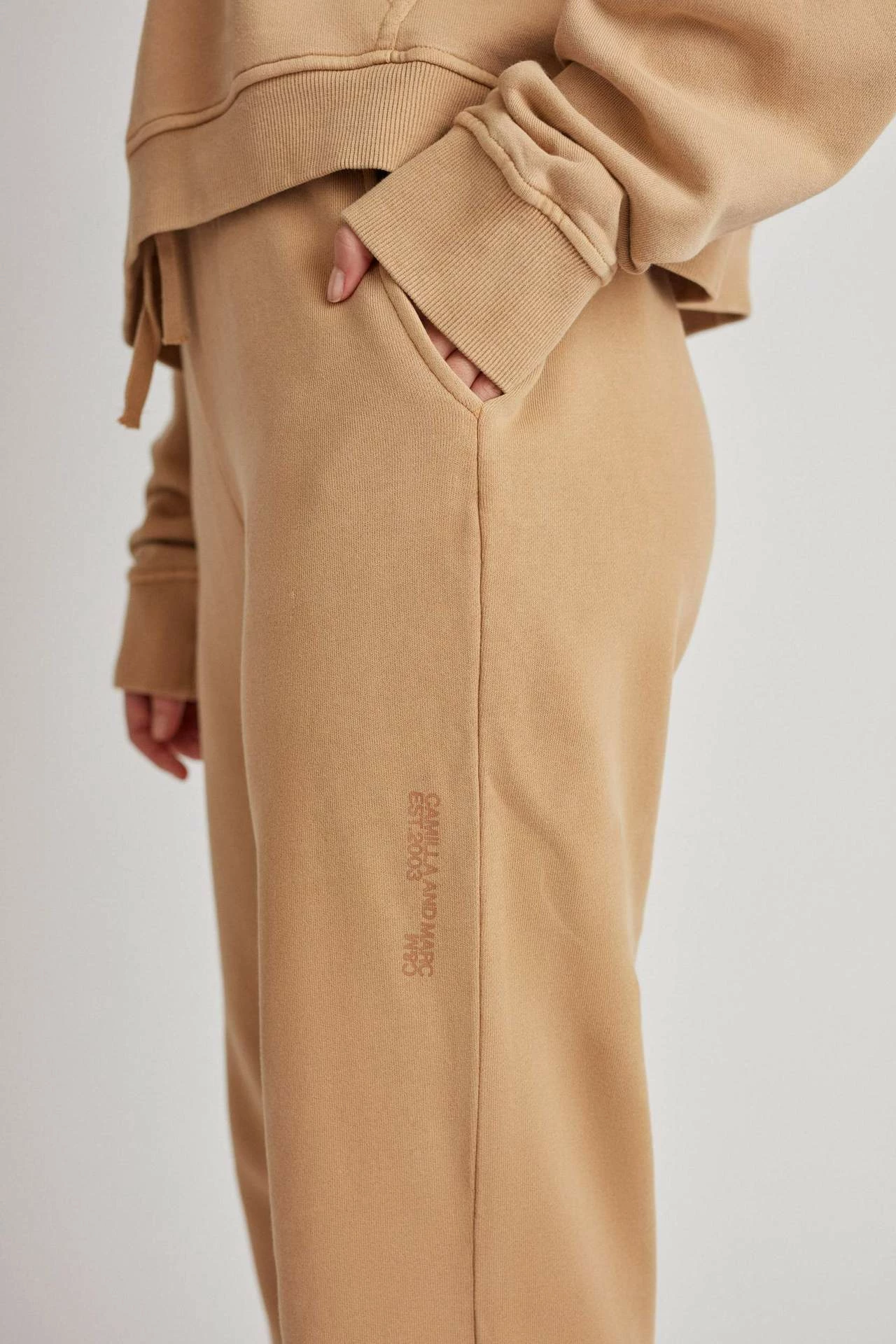 Camilla And Marc C&M | Jordan High Waisted Track Pant - Camel - Image 3