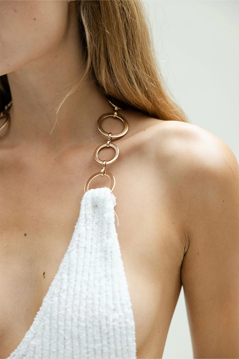 Musier Paris | Despotiko Dress - Ecru - Image 5