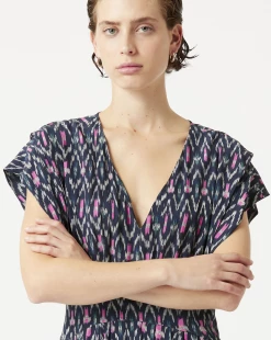 Isabel Marant | Almeya Dress - Faded Night -ZIMMERMANN Sales Store ScreenShot2022 02 01at12.53.14PM