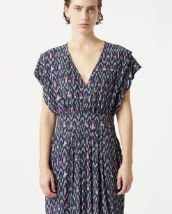 Isabel Marant | Almeya Dress - Faded Night -ZIMMERMANN Sales Store ScreenShot2022 02 01at12.53.23PM