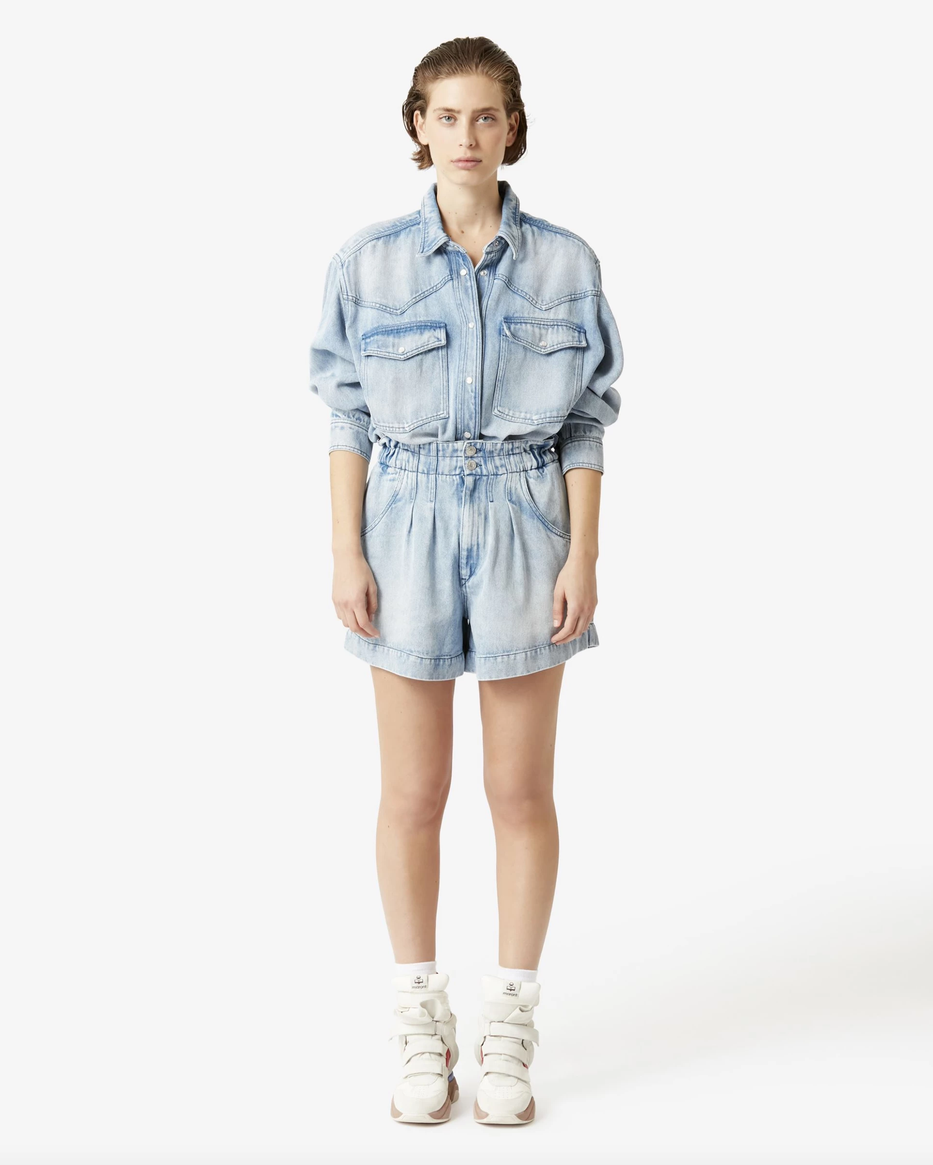 Isabel Marant | Teresa Short - Light Blue - Image 2