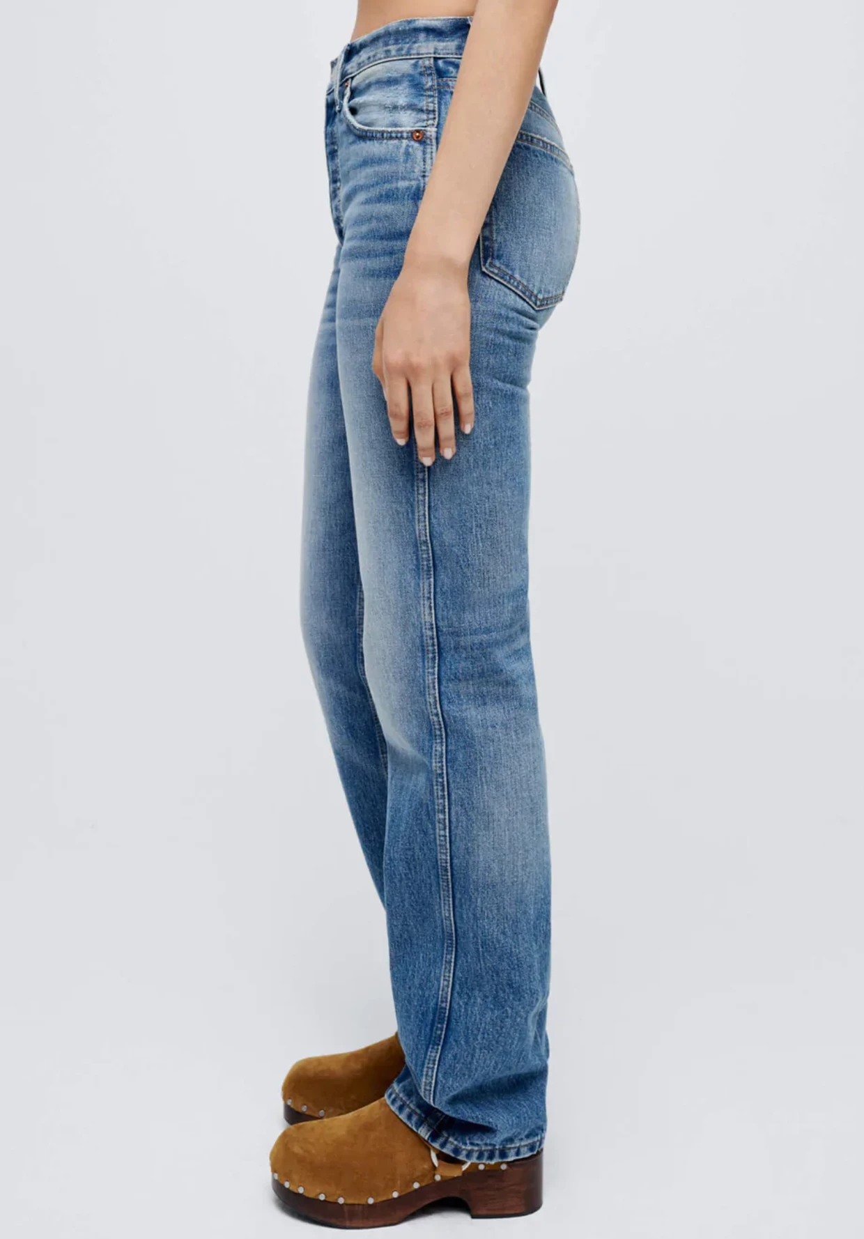 RE/DONE | 90s High Rise Loose - Blue Haze - Image 3