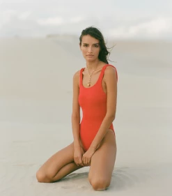 Hunza G | Square Neck Swimsuit - Red -ZIMMERMANN Sales Store Screenshot2023 01 10at11.04.32AM