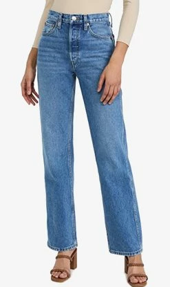 RE/DONE | High Rise Loose - Stoned Azul