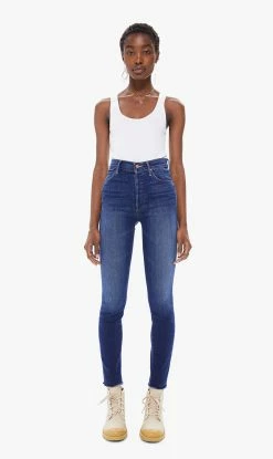 Mother Denim | The Stunner Ankle Fray - Sweet Lime